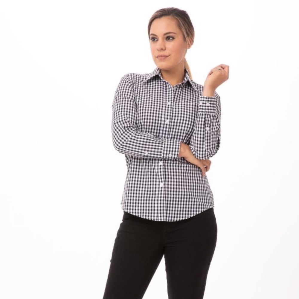 Gingham Button Up